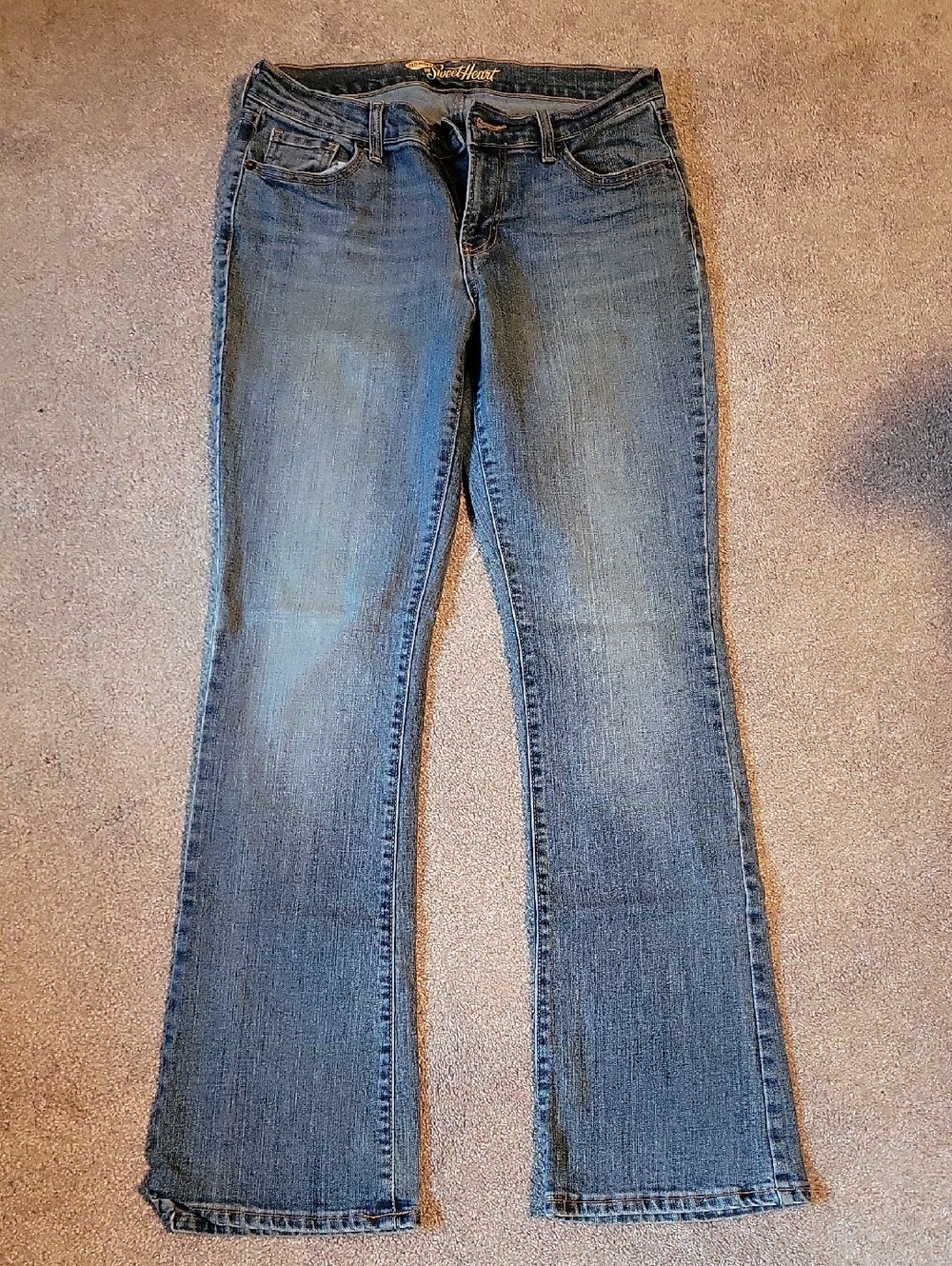 Old Navy Blue Flare-Leg Jeans